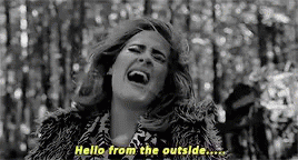 Adele Breakup Hello From The Other Side GIF