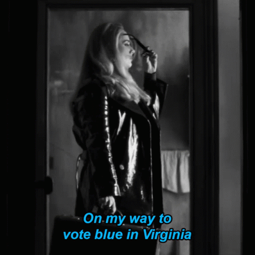 Adele Hello On My Way To Vote Blue GIF