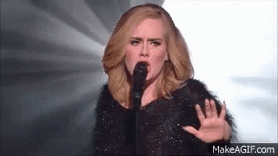 Adele Hello GIF