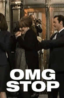 Adele Screams Omg Stop! GIF