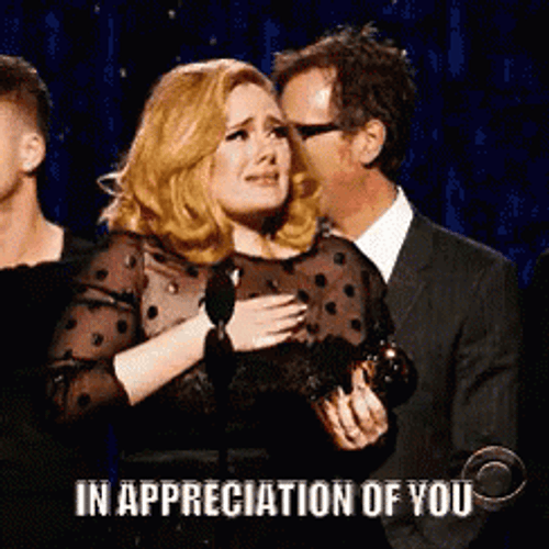 Adelle Appreciation Award GIF