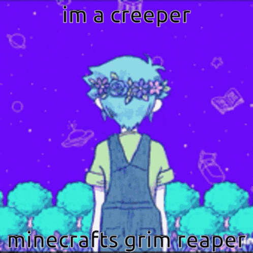 Adhd A Creeper Minecraft GIF