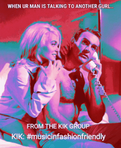 Adhd When Your Man Talks To Someone GIF