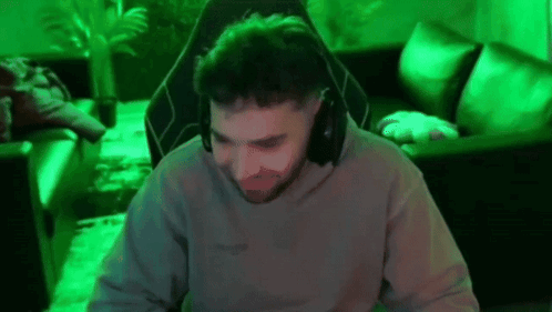 Adin Ross Sitting Vibing Beat GIF