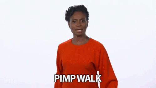 Adina Porter Pimp Walk GIF