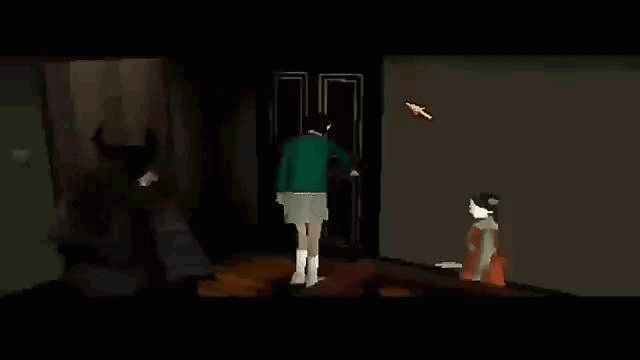 Adios Leaving Door Online Game GIF