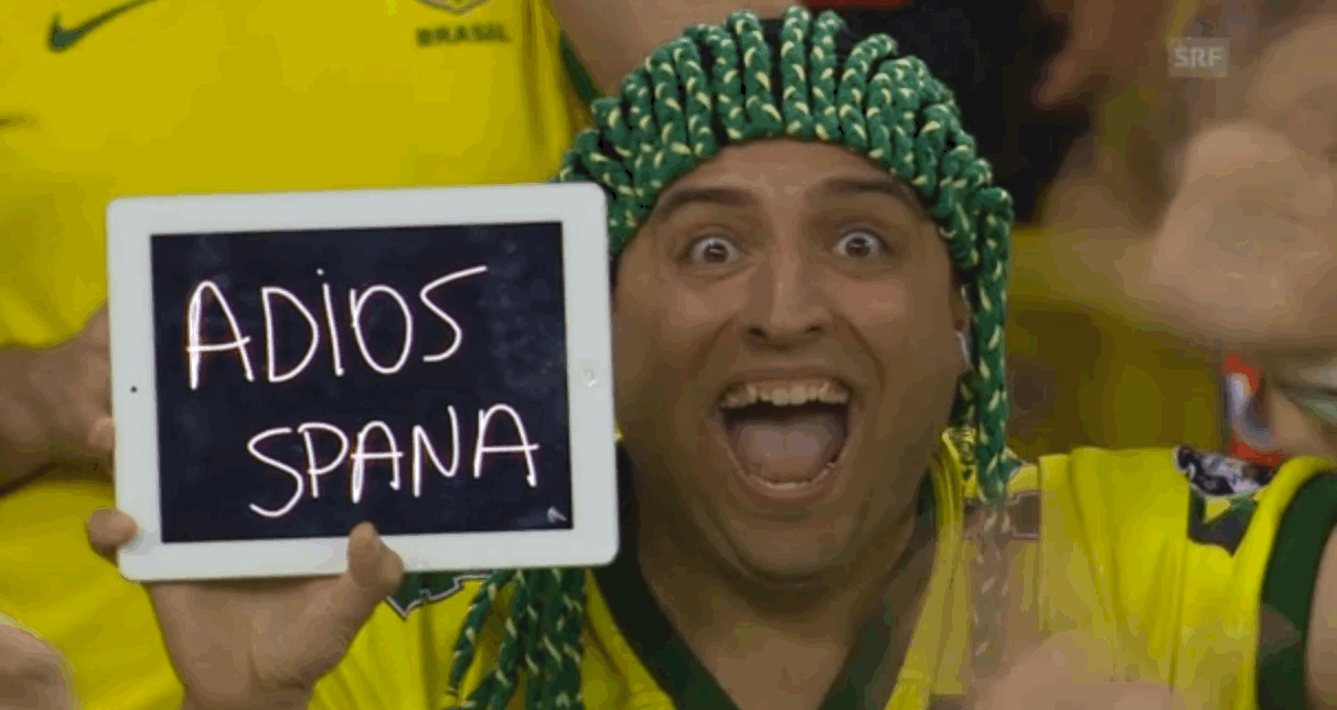 Adios Spain Football World Cup GIF