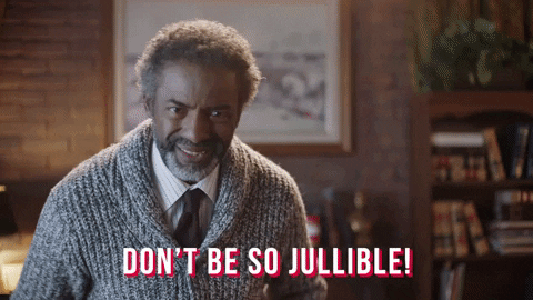 Adjective Don't Be So Jullible GIF