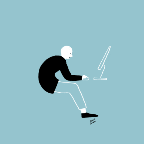 Administrative Professionals Day Animated Man GIF