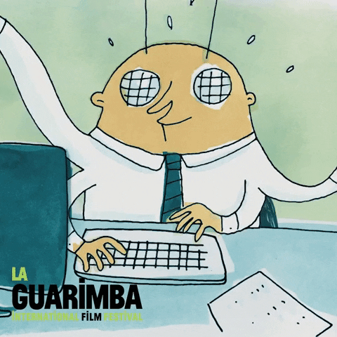 Administrative Professionals Day Man Multi Tasking GIF