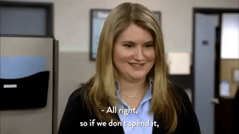 Administrative Professionals Day Woman Explaining GIF