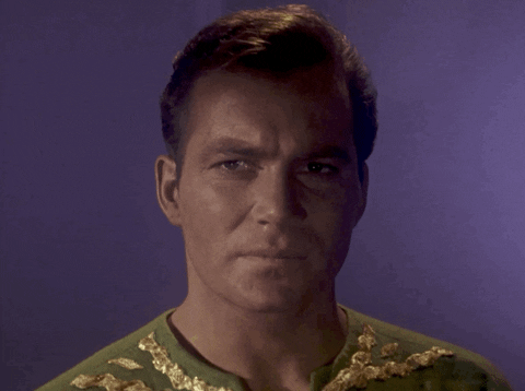 Admiral James T Kirk Head Down Shoulders Slumped GIF