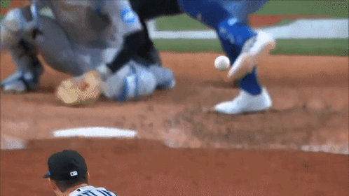 Adolis Garcia Hitting Baseball Slow Motion GIF