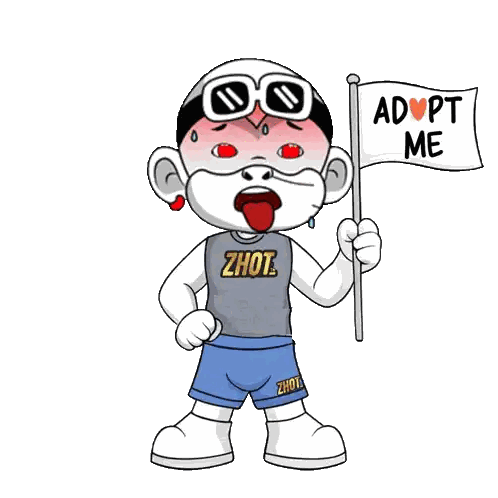 Adopt Me Flag Cartoon Character