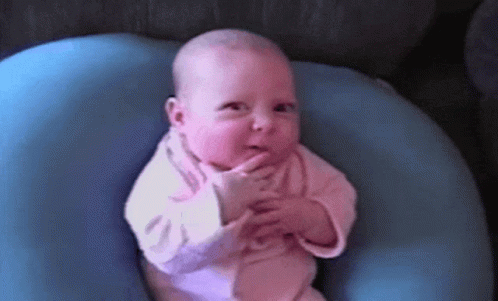 Adorable Baby Silly Face Meme GIF
