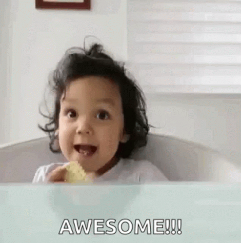Adorable Girl Thumbs Up Everything Is Awesome GIF