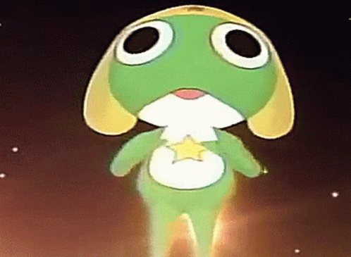 Adorable Keroro Cute Dancing GIF