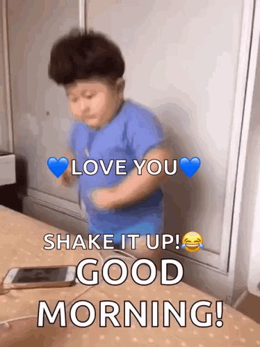 Adorable Kid Dancing Funny I Love You GIF