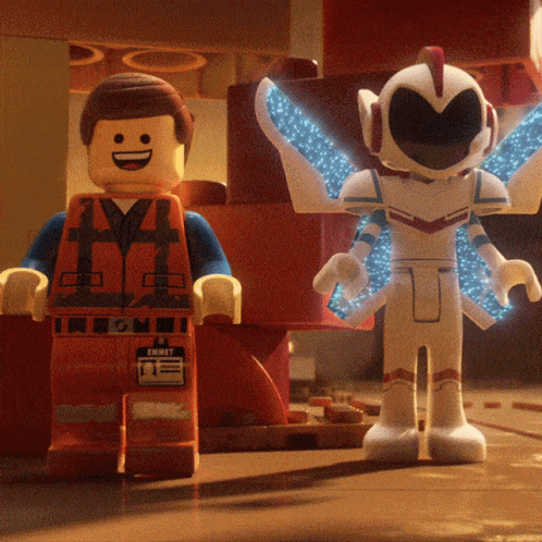 Adorable Lego Everything Is Awesome Dance GIF