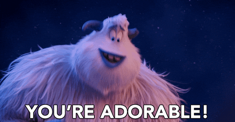 Adorable Migo Smallfoot Animated Movie GIF