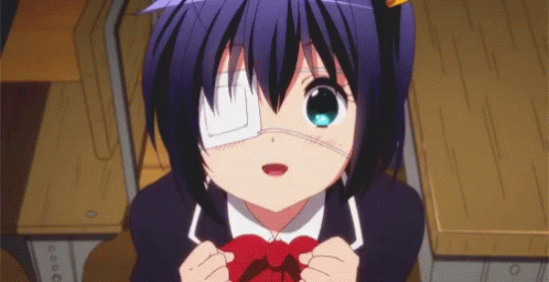 Adorable Rikka Takanashi GIF