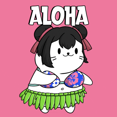 Adorable Seal Aloha Dancing GIF