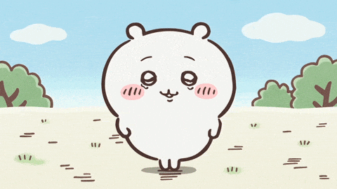 Adorable Teary Eyed Chiikawa GIF