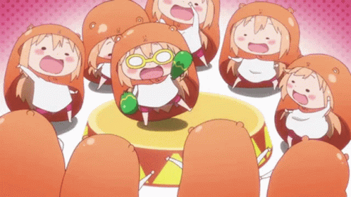 Adorable Umaru Chan Dancing GIF