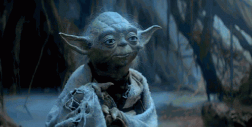 Adorable Yoda Do Or Do Not There Is No Try GIF