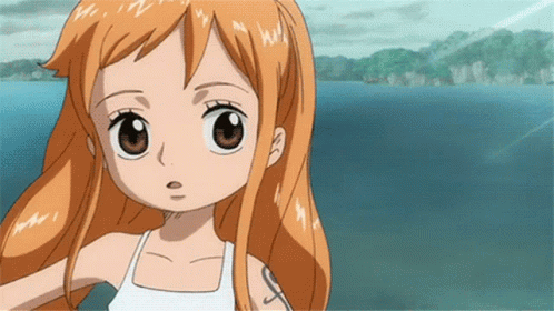 Adorable Young One Piece Nami GIF