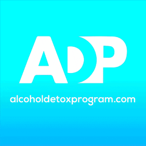 ADP Alcohol Detox Program Green Background GIF