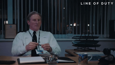 Adrian Dunbar Feels Intrigued GIF