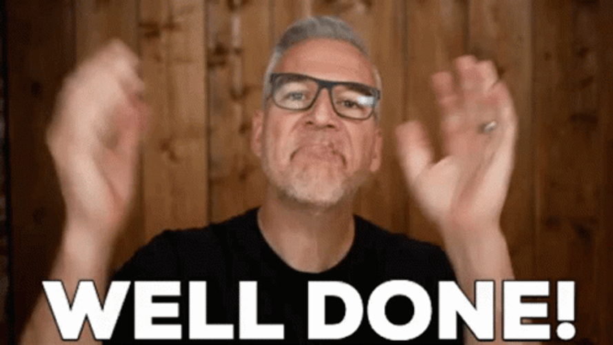 Adrian Salisbury Well Played Well Done GIF