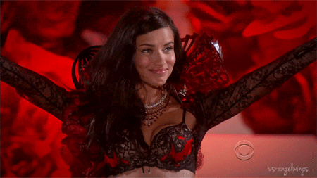 Adriana Lima Raising Her Eyebrows GIF