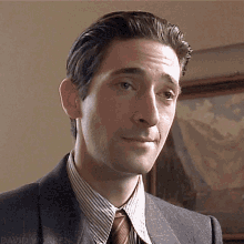Adrien Brody Pat Riley Showtime Lakers GIF