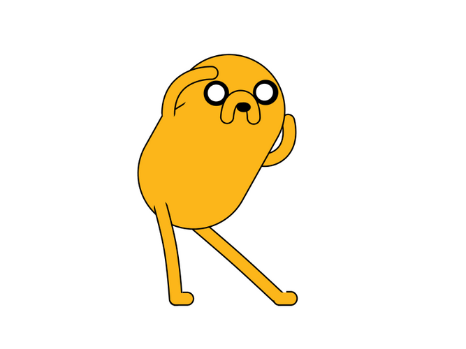 Adventure Time Jake Dance GIF