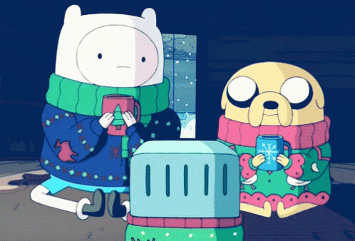 Adventure Time Sweater Weather GIF