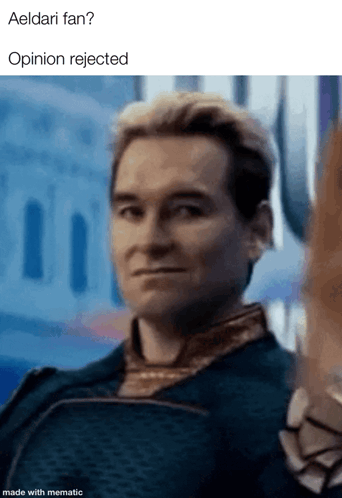 Aeldari Fan Opinion Rejected