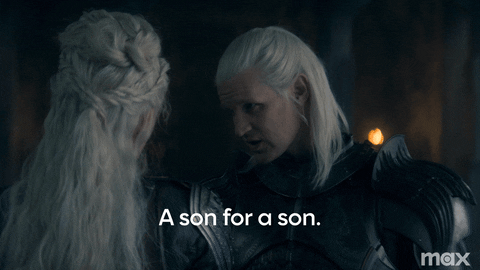 Aemond Targaryen Vhagar Ask For Help GIF