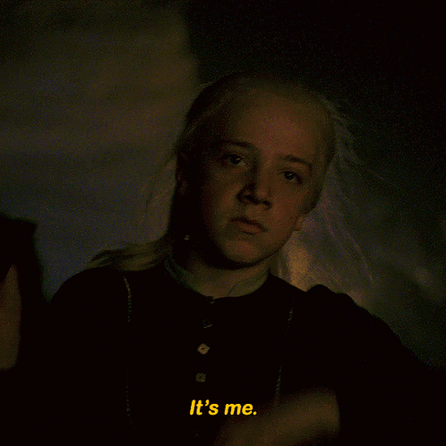 Aemond Targaryen Vhagar GIF