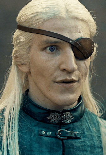 Aemond Targaryen With Eyepatch GIF