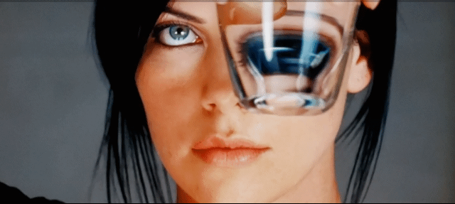 Aeon Flux Lashes GIF