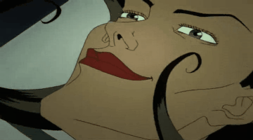 Aeon Flux Resting GIF