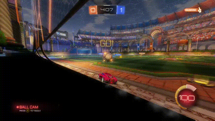Aerial Goal Rocket League GIF