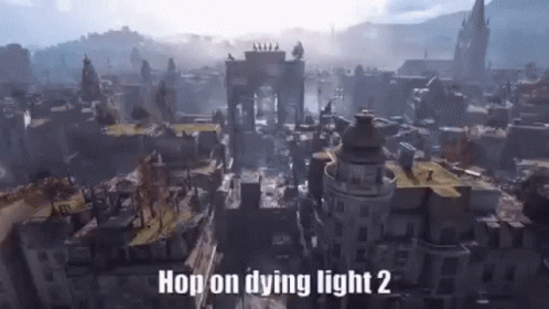 Aerial View Of City Hop On Dying Light 2