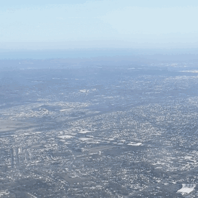 Aerial View of City with Seagarita