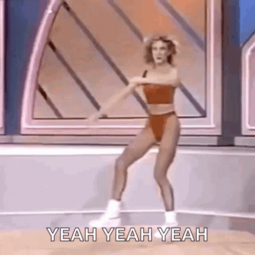 Aerobics Dance Fit GIF