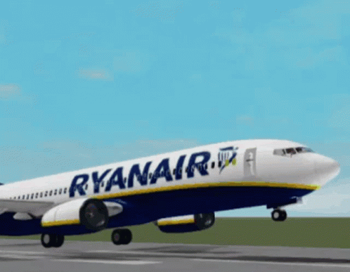 Aerospace Ryanair Airline GIF