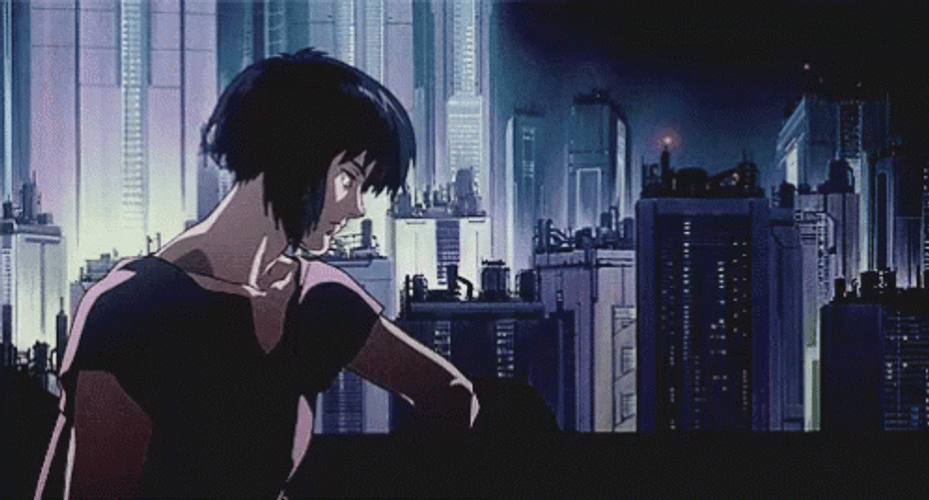 Aesthetic Anime Ghost In The Shell GIF