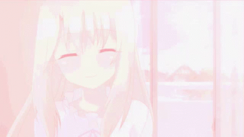 Aesthetic Anime Girl Happy Picture GIF